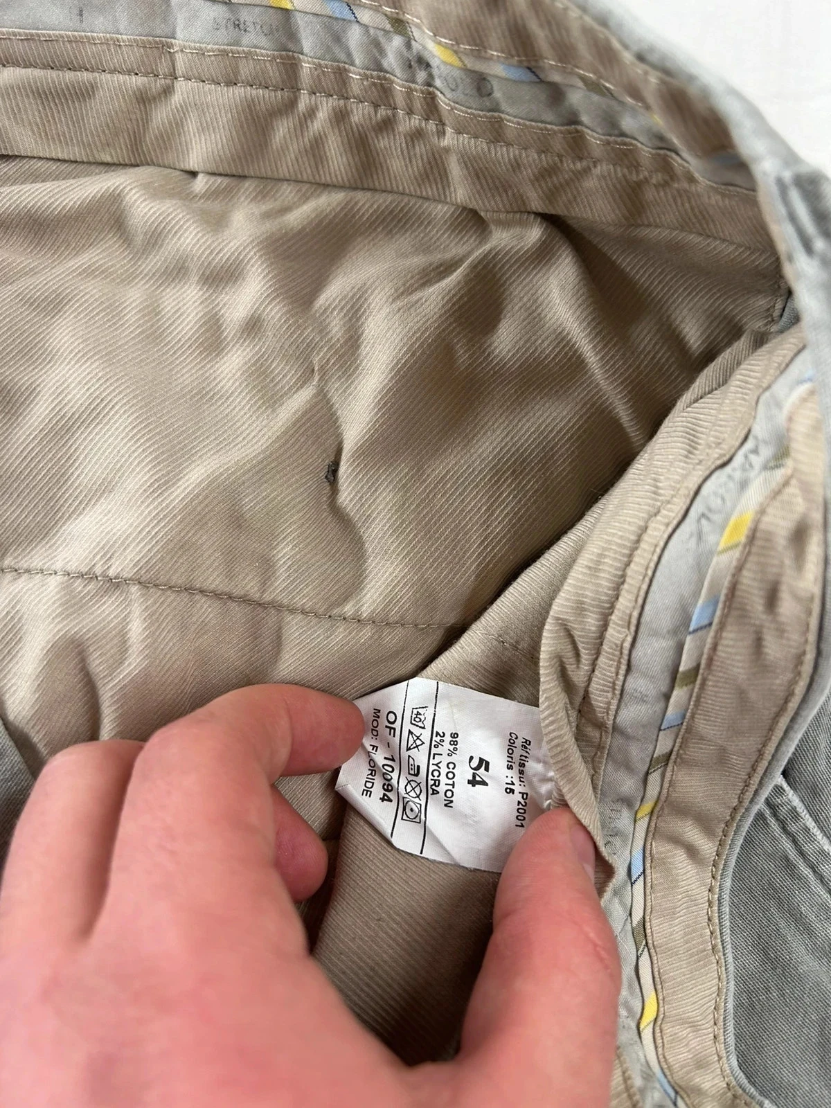 Calça Chino bege cinza Harold – photo 12